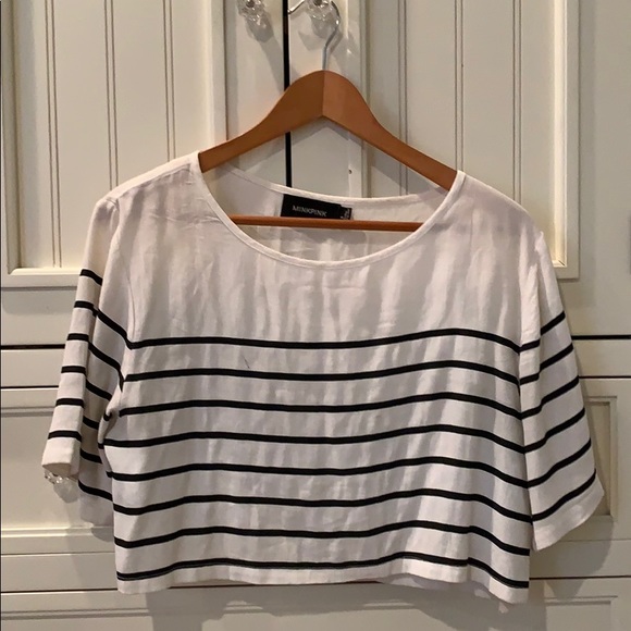 Minkpink striped crop top - Picture 1 of 4